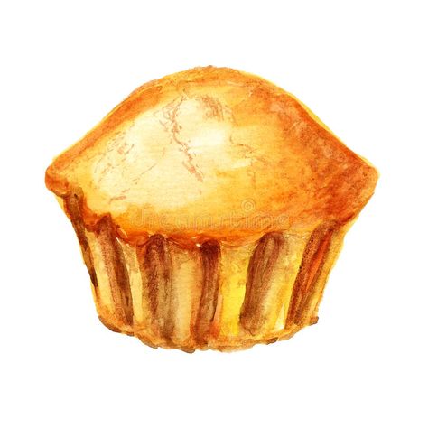 Muffin Illustration Art, Muffin Sketch, Watercolor Muffin, Muffins Illustration, Muffin Drawing, Muffin Illustration, Muffin Sticker, Muffin Cartoon, Coffee Shelf