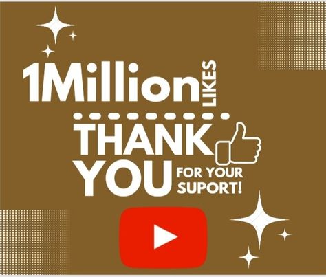 1 million likes, 
Youtube likes 1 million 
1 million likes on youtube images Youtube 1 Million Subscribers, 1 Million Subscribers Youtube, 1 Million Subscribers, Million Subscribers, Thanks For Your Support, Fitness Photos, Youtube Subscribers, Dream Board, One In A Million