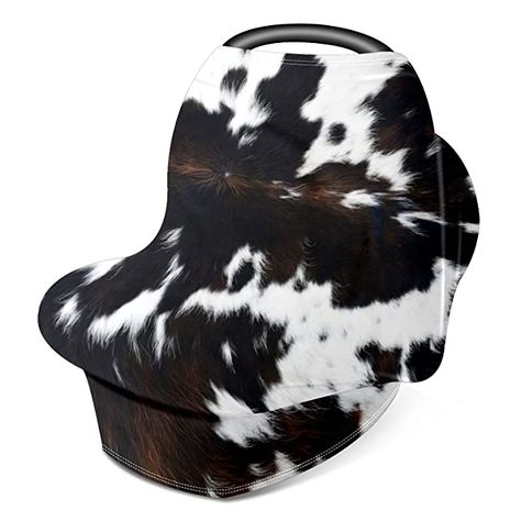 Western Cow Print Baby Car Seat Covers Canopy, Nursing Cover Breastfeeding, Scarf Soft Breathable Stretchy Coverage Carseat for Boys and Girls… Baby Car Seat Covers, Western Kids, Baby Car Seat, Infant Car Seat Cover, Carseat Canopy, Nursing Cover, Baby Wraps, Car Seat Covers, Baby Outfits