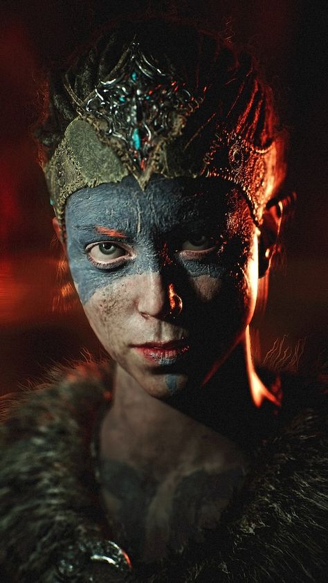 Comunidad Steam :: Captura :: I made a promise. I will go to Hel to keep it. -Senua Senua Hellblade Art, Senua Hellblade, Hellblade 2, Senuas Sacrifice, Studio Photography Fashion, Xbox Game, Visual Aesthetics, Best Portraits, Stuff And Thangs