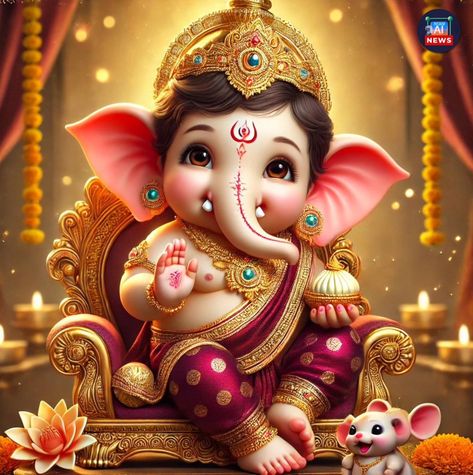 Wishing everyone a joyful and blessed Ganesh Chaturthi! 🌸✨ May Lord Ganesha remove all obstacles and shower us with happiness, prosperity, and peace. Let's celebrate with love, devotion, and positivity. 🙏 Ganpati Bappa Morya! 🙌🧡 . . . #GaneshChaturthi #GanpatiBappaMorya #Blessings #FestiveVibes #LordGanesha #CelebrateWithJoy #DivineBlessings #Ganeshotsav Lord Ganesha Cute Images, Quilling Ganesha, Beautiful Good Morning Wishes, Ganpati Bappa Morya, Shri Ganesh Images, God Artwork, Elephant God, Bappa Morya, Shree Ganesh