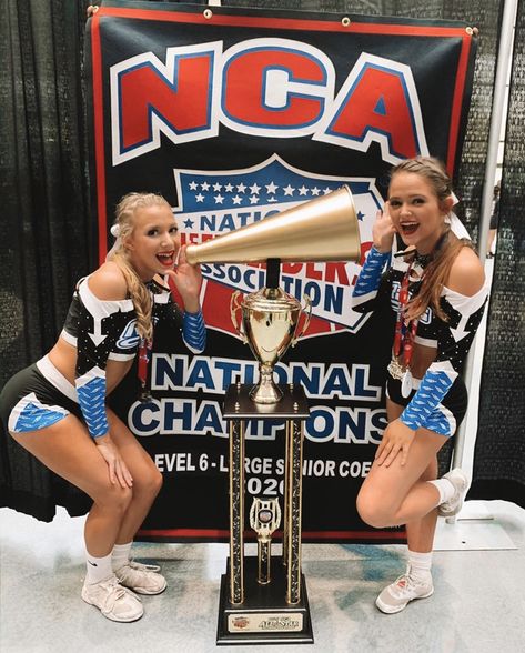 Nca Cheer Champions, Steel Rays Cheer, Nca Cheer, Cheer Nationals, Cheer Aesthetic, Allstar Cheer, Cheer Things, Cheer Extreme, Cheer Pics