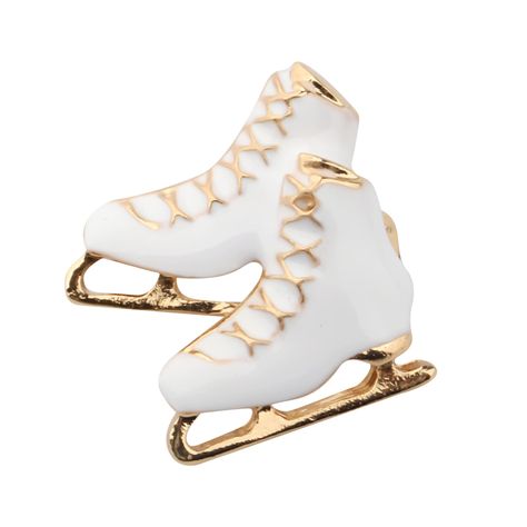 PRICES MAY VARY. ♦ Ice Sports Gift ♦ Looking for the perfect figure skating gift? This skate Brooch is the perfect gift for skaters, skate teams & coaches for end of season gift, compettion, banquet, birthday or jut because. ♦ Figure Skating Jewelry ♦Skating is a beautiful sport, skating on ice, jumping and making beautiful movement, beautiful sport for the eye and physic. Nice Enamel Pin for skate lovers, Skating Team members, skaters. ♦Material♦Skater Gift made of alloy, it is lead free and ni Skater Jewelry, Skating On Ice, Figure Skating Gifts, Skater Gifts, Ice Sports, Velvet Bags, Team Coaching, Sports Figures, Perfect Figure