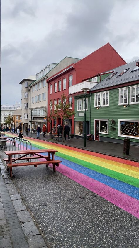 reykjavík iceland study abroad icleand rainbow road travel bucket list Iceland Rainbow Road, Iceland Ring Road, Rainbow Road, World Travel Destinations, Vision Bored, Road Travel, Iceland Reykjavik, Reykjavik Iceland, Ring Road