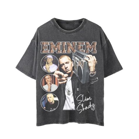 #BOOTLEGTSHIRT #RAPTSHIRT #RAPTEE #STREETWEAR #BOOTLEGDESIGN #SLIMSHADY #EMINEM #SLIMSHADYBOY #SLIMSHADYTEE Rapper Shirts, Baggy Tee, Baggy T-shirt, Artist Tees, Eminem Slim Shady, 90s Rap, 90s Design, Biker Shirts, Vacay Outfits