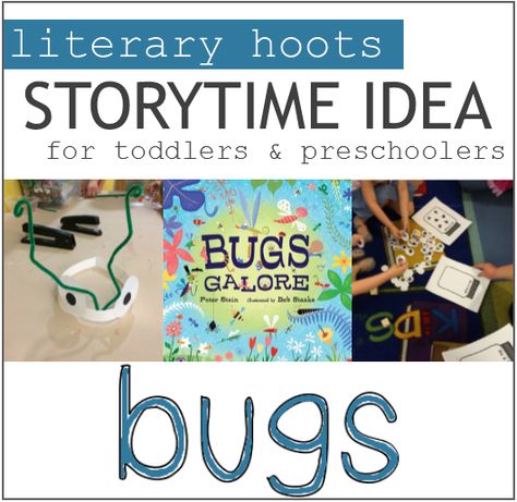 Bug Storytime, Preschool Bugs, Storytime Activities, Storytime Themes, Storytime Ideas, Bugs Preschool, Donut Day, Types Of Play, National Donut Day