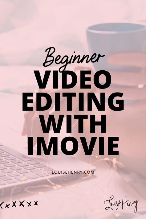 If you're a beginner using video marketing then you probably wondering the best way to edit your videos. Editing videos doesn't have to be hard. You can use iMovie to easily edit your marketing or YouTube videos. In this post, I show you how you can edit your videos with iMovie. Imovie Editing Tips, Imovie Editing, How To Edit Videos, Editing Videos, Simple Video, Youtube Tips, Youtube Success, Social Media Success, Visual Marketing