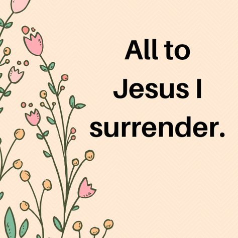 Give it all to Jesus. #jesus #giveitalltojesus #trust #trustgod #godfirst #surrender #quotes #quoteoftheday #quotestoliveby #quotesaboutlife #dailymotivation #dailyinspiration #dailyquotes #godisgood #women #womenempowerment #womensupportingwomen #godlyquotes Surrender Tattoo, Surrender Quotes, Comfort Verses, Birth Quotes, I Surrender, Good Morning God Quotes, Bigger Picture, Prayer Scriptures, God Quotes