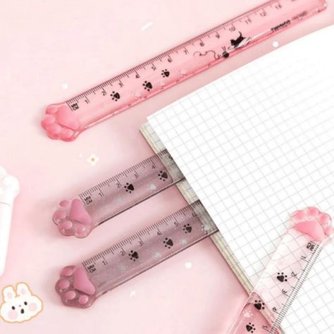 Plastic Ruler Straight Ruler Cute Cartoon Cats Claw Ruler Plastic Measuring Tool For Student School Office, 6 Inch Grey And Pink | SHEIN EUQS Cats Claw, Cartoon Cats, Cat Claws, Measurement Tools, Cartoon Cat, School Office, Ruler, Cute Cartoon, 6 Inches