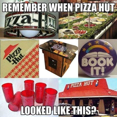 30 Nostalgic Memes Only Some People Will Get - Memebase - Funny Memes 1980s Childhood, Childhood Memories 90s, Childhood Memories 2000, 90s Memories, 80s Nostalgia, Childhood Days, 90s Childhood, Vintage Things, Pizza Hut