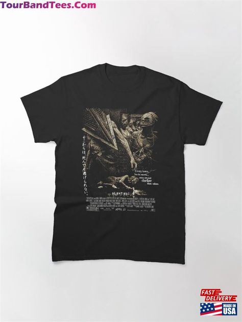 Silent Hill (2006) Classic T-Shirt Sweatshirt Check more at https://tourbandtees.com/product/silent-hill-2006-classic-t-shirt-sweatshirt/ Silent Hill Shirt, Silent Hill 2006, Vibe Check, Gift Inspo, Online Closet, Silent Hill, Birthday List, Pretty Clothes, Funky Fashion