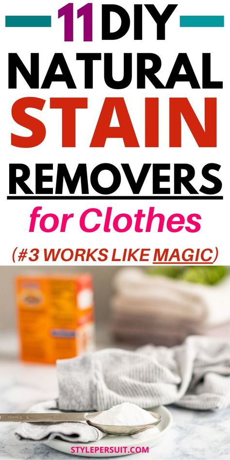 Looking for the best stain remover for clothes? Check out this easy to use homemade cleaning product that will take stains out of clothes. Works great for baby clothes and more! Make this Best Stain Remover, Stain Remover For Clothes, Stains Out Of Clothes, How To Whiten Clothes, Homemade Stain Removers, Natural Stain Remover, Stain Remover Clothes, Diy Stain Remover, Stain Removal Guide