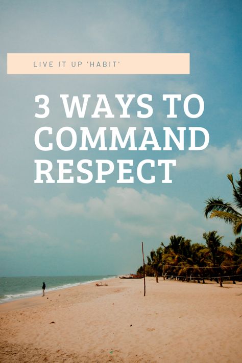 Three Things CONFIDENT People Do to Command Respect from Others Command Respect, Save Money Fast, Mermaid Life, Free Activities, Digital Nomad, E Books, Activities To Do, Fast Money, Best Places To Travel