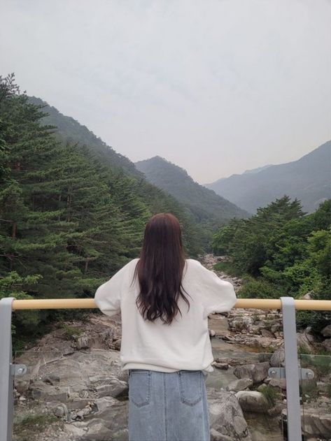 Actress Lee Ji-ah posted photos on her Instagram on the 14th. She's sitting among rocks and reading her script. She's wearing a jean skirt and a white shirt but is giving off strong aura. Continue reading on HanCinema: https://www.hancinema.net/lee-ji-ah-in-jean-skirt-and-white-shirt-152111.html Skirt And White Shirt, Strong Aura, Lee Suhyun, Lee Ji Ah, Jawline Exercise, Jin Goo, Kim Go Eun, Kim Sang, Fantasy Art Landscapes