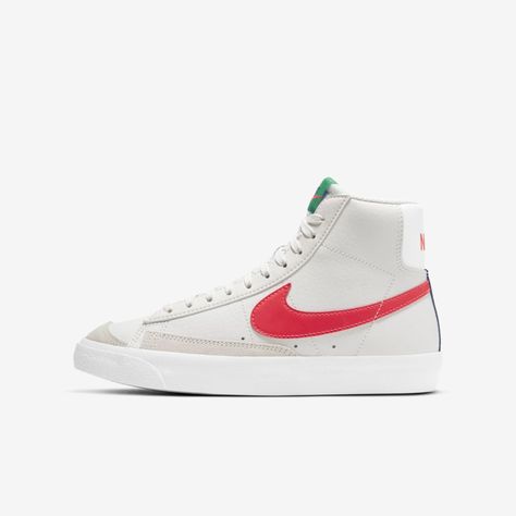 Mid Blazers, Jade Weber, Teal Shoes, Nike Blazers, Vintage Nike Sweatshirt, Nike Air Force 1 High, Nike Blazer Mid 77, Air Force 1 High, Nike Blazer Mid