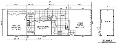 Single Wide Mobile Home Floor Plans, Mobile Home Floor Plans, Shed House Plans, Champion Homes, Single Wide Mobile Homes, Shed Home, Cabin Floor Plans, Single Wide, Architectural Floor Plans