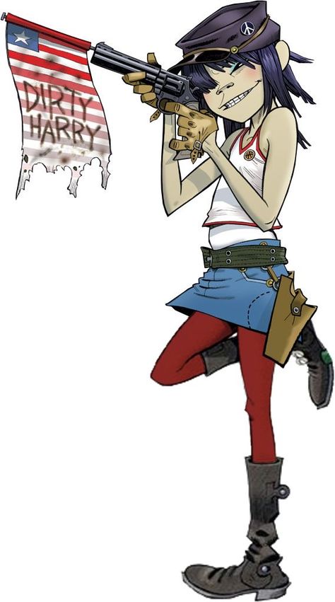 Noodle Phase 2, Noodle Gorillaz, Gorillaz Noodle, Dirty Harry, Phase 2, Gorillaz, A Girl