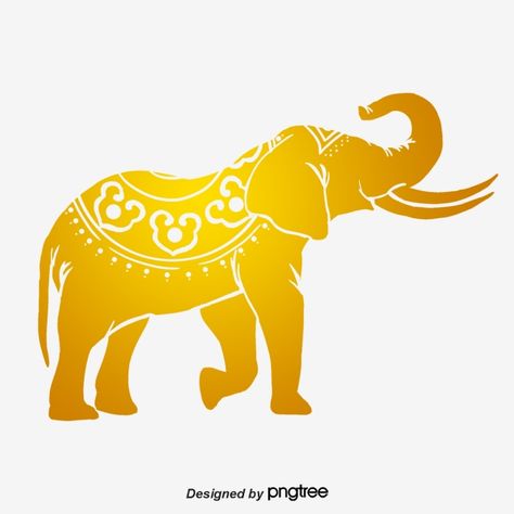 Traditional Elephant, Ballet Crafts, Elephant Logo Design, African Forest Elephant, Thailand Traditional, Elephant Photography, Elephant Artwork, Elephant Wallpaper, Thai Elephant