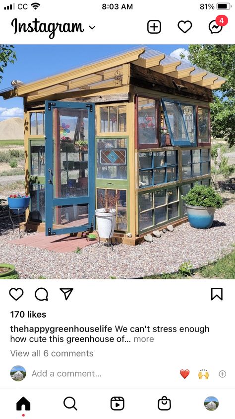 Recycled Window Greenhouse Wood, Old Window Greenhouse Diy Recycled Door, Diy Glasshouse, Recycled Greenhouse, Reclaimed Window Greenhouse, Greenhouse Out Of Old Windows, Diy Small Greenhouse, Old Window Greenhouse, Garden Huts