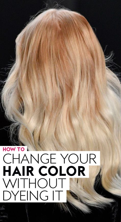 Whether you have virgin or dyed hair, color-depositing shampoos can minimize fading and make your color look more vibrant. When used once or twice a week instead of your usual shampoo, these tinted formulas help to neutralize brassiness from heat-styling and the sun, plus the pigments revive your overall shade.#hairtips #hairstyles #hairinspiration Dyeing Hair, Hair Change, Perfect Cat Eye, Winter Makeup, Eyebrow Tutorial, Handmade Beauty Products, Smokey Eye Makeup, Prom Makeup, Shampoos