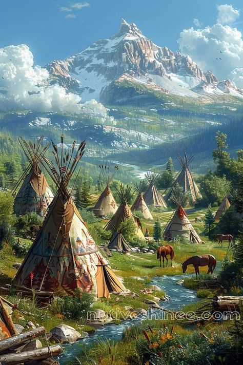 Native American Memes, Native American Tipi, Native American Longhouse, American Wallpaper, Native American Teepee, Native American Spirituality, Eagle Painting, Wolves And Women, Western Artwork