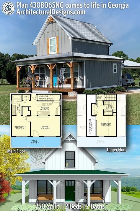 Tiny House Magic: Transformative Interior Design Ideas 600 Sq Ft House Plans 3 Bedroom, 2 Bedroom 2 Story Tiny House, 2 Bed Tiny Home, Small House With Basement Floor Plans, 20x20 Floor Plan Tiny Homes, 10x10 Cabin, 2 Bed 2 Bath House Plans, Tiny 2 Bedroom House, Tiny House Floor Plans With Loft