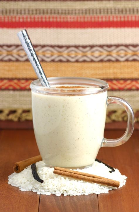 Mexican Sweet Rice, Mexican Atole Recipe, Drink Your Juice Shelby, Atole Recipe, Rice Drink, Drink Shop, Sweet Rice, Mexican Drinks, Cinnamon Tea