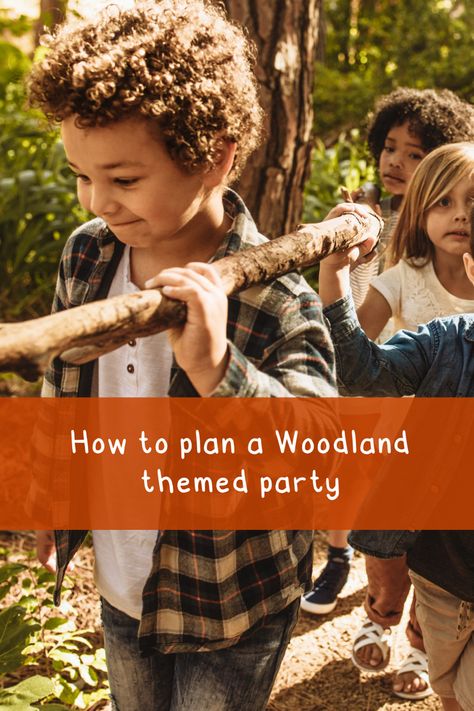 Winter woodland birthday party