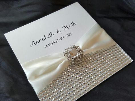 Super bling wedding invitation Boujee Wedding Invitations, Pearl Invitation Design, Pearl Wedding Invites, Pearl Invitations Wedding, Bling Wedding Invitations, Bling Wedding, Wedding Anniversary Cards, Anniversary Cards, Bling Bling