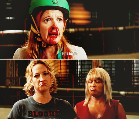 Whip It (2009) movie by Drew Barrymore Whip It Movie, Roller Skating Outfits, Roller Derby Girls, It Movie, Angry Girl, Derby Girl, Whip It, Septième Art, Roller Girl