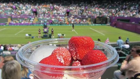 Wimbledon Party Food, Wimbledon Strawberries And Cream, Book Club Food, Wimbledon Party, Quintessentially British, Lemon-lime Soda, Drop Shot, Lime Soda, Tennis Match