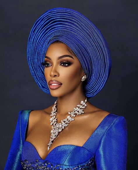 Porsha Guobadia, Nigerian Wedding Makeup, Ankara Scarf, Nigerian Gele, Gele Styles, Seattle Trip, Nigerian Bride, Nigeria Africa, Styles Dress