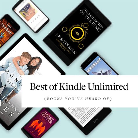 Best Kindle Unlimited Books, Kindle Unlimited Books Best, Books On Kindle Unlimited, Book Recommendations Fiction, Books 2022, Kindle Unlimited Books, Best Kindle, Fellowship Of The Ring, Harry Potter Books