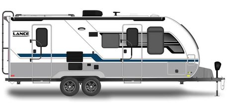 Gallery - Lance 2185 Travel Trailer - Got a family? How about hunting and fishing buddies? Get a 2185. Floor Plans With Office, Lance Campers, Travel Trailer Floor Plans, Overland Trailer, Rv Types, Truck Campers, Car Supplies, Factory Tours, Trailer Remodel