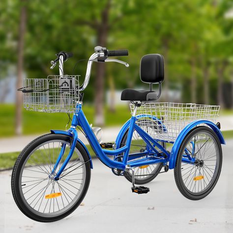 26" Adult Tricycle 3 Wheel Bikes 7 Speed Trike Bike - Bed Bath & Beyond - 38283636 Adult Tricycle, Home Shopping, Single Serve Coffee Makers, Enjoy The Ride, Childrens Backpacks, Sports Toys, Kids Bracelets, Cruiser Bike, 3rd Wheel