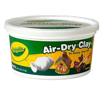 2.5-lb Bucket Air-Dry Clay Baking Soda Clay, Crayola Air Dry Clay, Clay Relief, Crayola Art, Essential Oil Accessories, Flat Twist, Relief Map, Modeling Clay, Sisterlocks