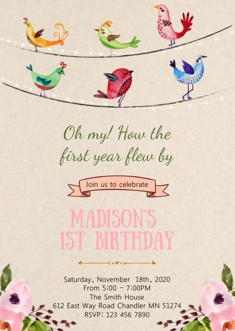 Birdie First Birthday, Bird Themed First Birthday Party, Bird 1st Birthday Party, Birds Birthday Theme, Birds Theme Birthday Party, Bird Birthday Theme, Bird First Birthday, Bird Themed Birthday Party, Bird Birthday Party