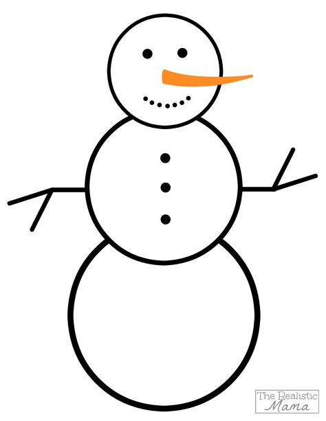 Holiday Snowman Printable Tracing Drawings, Snowman Drawing Pen, Drawing Snow, Snowman Drawing, Draw A Snowman, Snowmen At Night, Snowman Coloring Pages, Landscape Steps, Winter Drawings