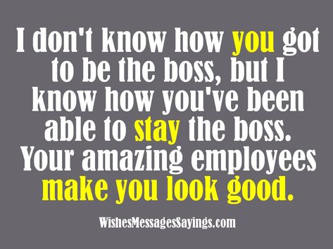 Boss Day Quotes Humor, Humorous Birthday Quotes, Boss Day Quotes, Boss Birthday Quotes, Bossy Quotes, Health Lifestyle Quotes, Happy Boss's Day, Boss Day, 30 Quotes