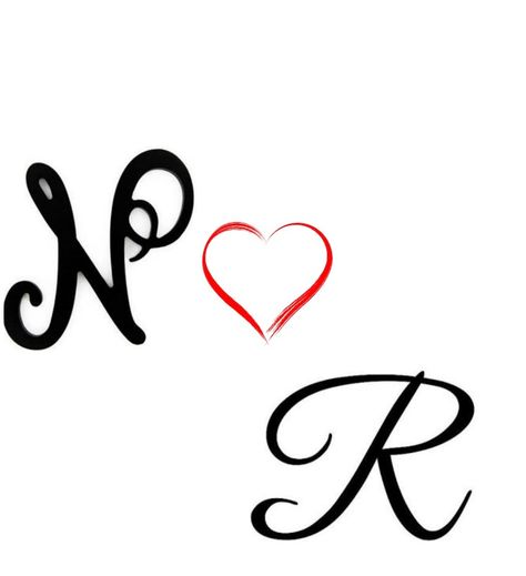 R... Life line Nr Wallpaper Letter, Nr Tattoo Letter Design, R And N Letter Love, Nr Logo, I Love R, Dil Photos Love, Letter R Tattoo, R Love, R Initial