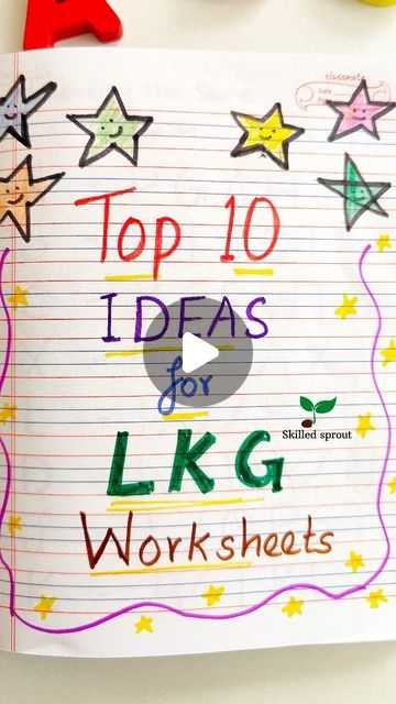 SkilledSprout || Parenting and Homeschooling on Instagram: "Top 10 ideas for LKG worksheets 🌱✨   #viral #reels #nursery #lkg #worksheet #english #learnenglish #assignments #preschool #teachers #englishworksheets #skilledsproutlkg #worksheetsforkids" Kg Worksheets For Kids English, Worksheet For English Nursery, Worksheet Of English For Nursery, Kg English Worksheets For Kids, Activity English For Preschool, Diwali Worksheets For Kindergarten, English Worksheets For Pre Nursery, Maths Preschool Worksheets, Kg 1 Worksheets English