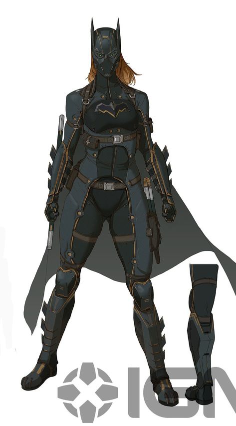 Injustice Concept Art, Batman Oc, Character Redesign, Bat Woman, Batman Redesign, Dc Comics Women, Batman Suit, Superhero Costumes, Batman Armor