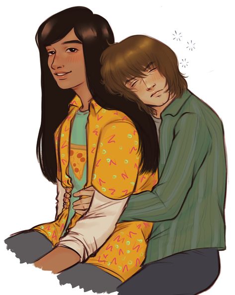 Johnathan X Argyle, Argyle X Jonathan Fanart, Argyle X Jonathan, Jargyle Fanart, Argyle Fanart, Jonathan Byers, Stranger Things Art, Banana Milk, Read Image