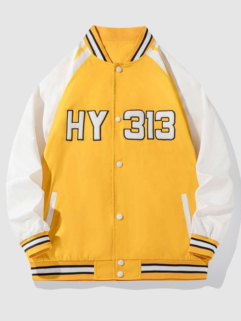 Jackets Style, Casual Clothes For Men, Fashion Preppy, Stand Collar Shirt, Baseball Varsity Jacket, Plus Swimwear, Matching Swimwear, Hot Jeans, Mens Wear