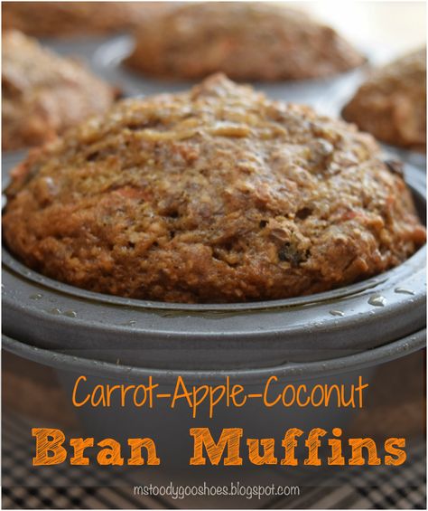 Muffin Carrot, Carrot Bran Muffins, Apple Bran Muffins, Fiber Muffin, Carrot Muffin, Bran Muffins Healthy, Vegan Muffin, Yummy Muffins, Oat Bran Muffins