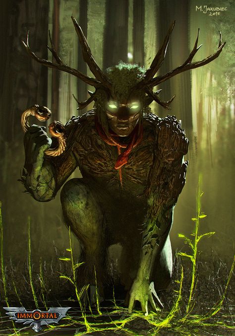 Male Witch, Celtic Gods, Pagan Gods, Heroic Fantasy, Celtic Art, Arte Fantasy, Arte Horror, Gods And Goddesses, Green Man