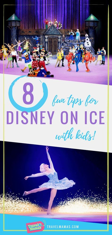 8 Fun Tips for Disney On Ice with Kids ~ Watch the magic of Disney closer to home with impressive ice skating and artistry. These tips will help your family make the most of a Disney On Ice performance. #disney #disneyonice #disneylife Disney On Ice Gift Ideas, Ice Shirt, Travel Disney, Theme Harry Potter, Disney On Ice, Kids Watch, Diy Disney Shirts, Print Outs, Disney Ideas