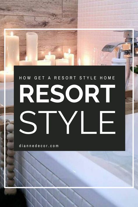 Increase the feeling of calm and serenity in your home with resort style decor. Here are the 3 rooms you should makeover. #resortystyle #resortstyleroom #resortstylehome #homedecorating #roomideas #decorating Resort Style Home, Shared Room, Home Makeover, Beautiful Rooms, Budget Shopping, Shared Rooms, Interior Trend, Resort Style, Decorating Blogs