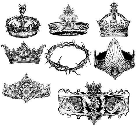 Gothic Crown Drawing, Gothic Crown Tattoo, Crown Design Drawing, Queen Crown Drawing, Crown Sketch, Underglaze Designs, Twig Crown, Celtic Crown, Victorian Tattoo