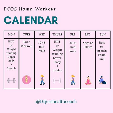 What's the best workouts for PCOS⁉️⁣ ⁣ If you're feeling frustrated that the weight isn't coming off after busting your ass off at the gym, it's likely that you're not doing the right workout for your body (and your hormones). ⁣ ⁣ I know how it can feel when your body doesn't reflect all your positive efforts in the gym.  Or when you get heat from your partner or personal trainer that you're not seeing results because you’re not “working hard enough".⁣ ⁣ BUT spending an hour on the cardio machin Chinese Wisdom, Home Workout Plan, Workout Calendar, Makanan Diet, At Home Workout Plan, Home Workout, Weight Training, Lose Belly Fat, At Home Workouts